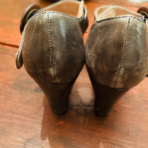 Frye pumps sandals blue 9M - Picture 4 of 4